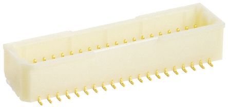 JST SHD Leiterplatten-Stiftleiste Gerade, 40-polig, Raster 1.0mm, Kabel-Platine, Lötanschluss-Anschluss, 1.0A, Ummantelt