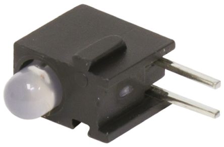 Bivar Indicateur à LED Pour CI,, H100CBC, 2 LEDs, Vert/Rouge, Traversant, Angle Droit