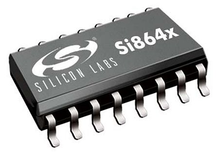 Skyworks Solutions Inc SI8640BC-B-IS1, 4-Channel Digital Isolator 150Mbps, 3.75 KVrms, 16-Pin SOIC