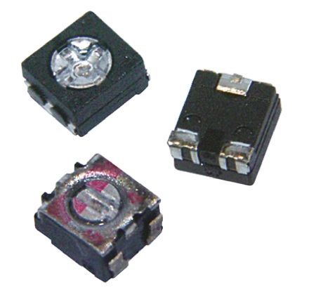 TE Connectivity 3203 1-Gang SMD Trimmer-Potentiometer, Einstellung Von Oben, 100kΩ, ±20%, 0.05W, Flachstecker, L. 3.4mm