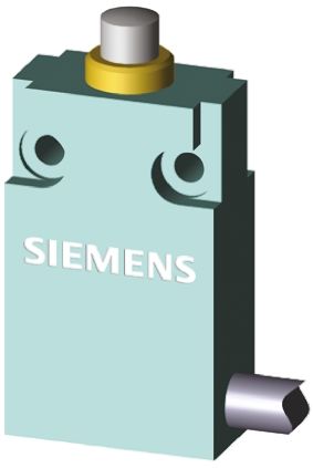 Siemens Interrupteur De Fin De Course 3SE5, Poussoir Arrondi, NO/NF