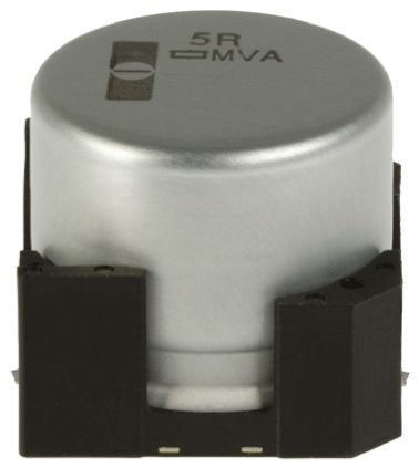 CHEMI-CON Nippon MVA, SMD Aluminium-Elektrolyt Kondensator 220μF ±20% / 50V Dc, Ø 10mm X 10mm, +85°C