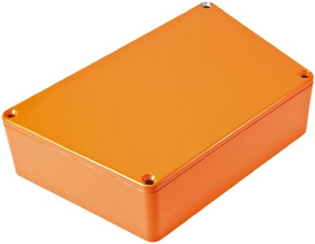 Hammond 1590 Aluminium Gehäuse 1590 Orange Außenmaß 95 X 121.8 X 39mm IP54