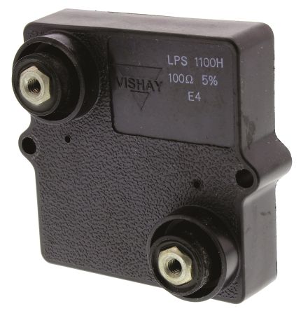Vishay LPS1100 Dickschicht Lastwiderstand 100Ω ±5% / 1.1kW, Planar Schraubanschluss