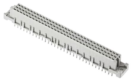 HARTING DIN 41612-Steckverbinder Buchse Gerade, 96-polig, Raster 2.54mm