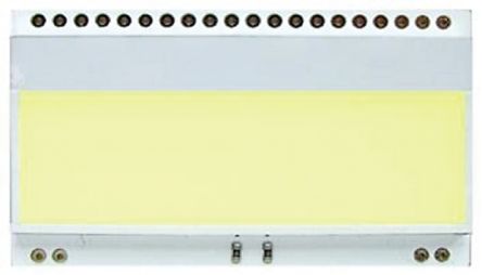 Display Visions LED背光源, 黄皮－绿色, 31 x 55mm