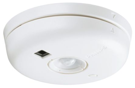 Philips Lighting Infrared Sensor Motion Detector Movement Ceiling Mount 83 6mm Diameter Philips Lighting Rs Components India