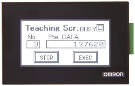 Omron NV3W Series Touch Screen HMI - 3.1 In, STN Display, 128 X 64pixels