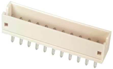 JST ZH Leiterplatten-Stiftleiste Eingang Oben, 11-polig / 1-reihig, Raster 1.5mm, Kabel-Platine,