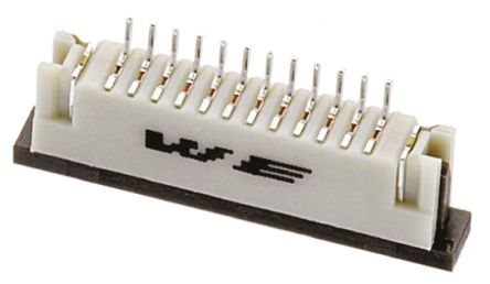 Wurth Elektronik Conector FPC Recto Serie 686 De 14 Vías, Paso 1mm, 1 Fila, Para Soldar