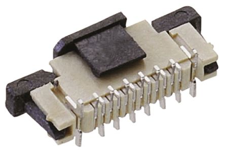 Wurth Elektronik 687, SMD FPC-Steckverbinder, 40-polig / 1-reihig, Raster 0.5mm Lötpin