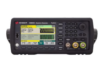 Keysight Technologies Keysight 33500B Funktionsgenerator, Wobbler 1μHz → 30MHz 2-Kanal Digitalfrequenz, FM-moduliert