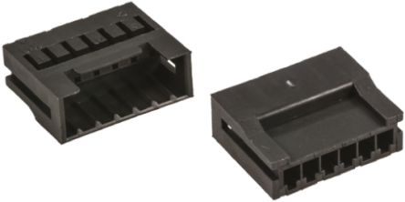 Hirose DF3 Steckverbindergehäuse Stecker 2mm, 6-polig / 1-reihig Gerade, Kabelmontage Für Steckverbinder Serie DF3