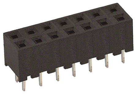 Hirose A3C Leiterplattenbuchse Gerade 14-polig / 2-reihig, Raster 2mm