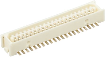 Hirose DF9 Leiterplatten-Stiftleiste Gerade, 41-polig / 2-reihig, Raster 1.0mm, Platine-Platine,