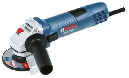 Bosch Amoladora Angular GWS 7-115 E De 230V 720W, Diámetro De Disco 115mm, 11000rpm, Euroconector