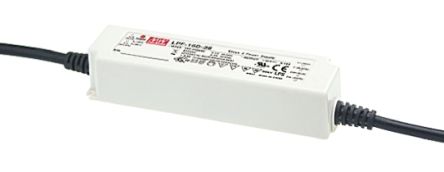 MEAN WELL Driver LED Tensión Constante, IN: 127 → 431 V Dc, 90 → 305 V Ac, OUT: 18 → 36V, 450mA,