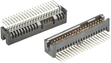 Samtec Conector Macho Para PCB Ángulo De 90° Serie TFML De 40 Vías, 2 Filas, Paso 1.27mm, Para Soldar, Montaje En