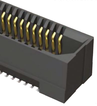 Samtec Connecteur Femelle Pour CI, 80 Contacts, 2 Rangées, 0.8mm, Montage En Surface, Droit