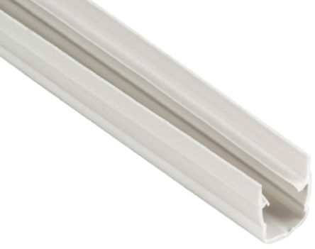 RS PRO Grey PP Cover Strip, 8mm Groove Size, 2m Length