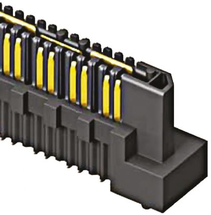 Samtec Q Rate QRM8 Leiterplatten-Stiftleiste Gerade, 156-polig / 2-reihig, Raster 0.8mm, Platine-Platine,