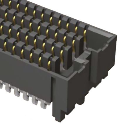 Samtec Conector Hembra Para PCB Serie SEAF, De 400 Vías En 10 Filas, Paso 1.27mm, 240 V, 2.3A, Montaje Superficial,
