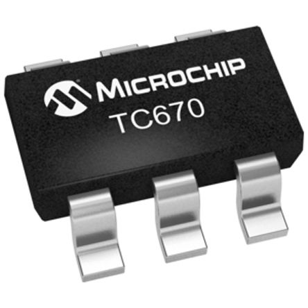 Microchip Motor Driver IC TC670ECHTR, SOT-23, 6-Pin, BLDC
