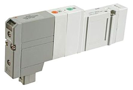 SMC SV2000 Pneumatik-Magnetventil 24V Dc, Magnet/Pneumatisch-betätigt