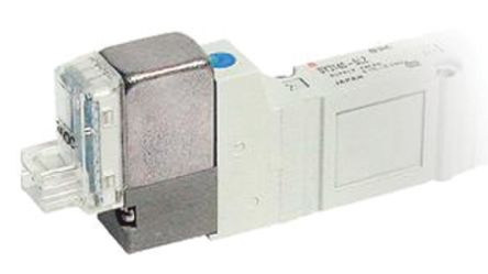 SMC SY Pneumatik-Magnetventil 24V Dc, Elektromagnet-betätigt