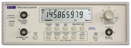 Aim-TTi Fréquencemètre,, TF960, 6GHz, Calibration RS, 10 Digits