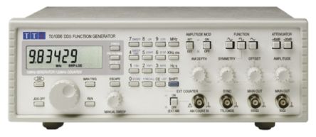Aim-TTi Funktionsgenerator & Zähler, Wobbler → 10MHz 1-Kanal Digitalfrequenz, FM-moduliert