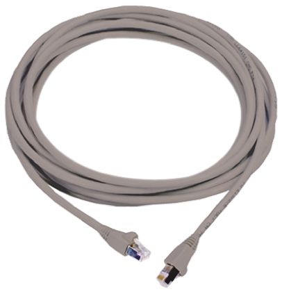 Molex Premise Networks Cable Ethernet Cat6a STP De Color Gris, Long. 2m, Funda De LSZH