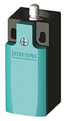 Siemens 3SE5 Rollenstößel, Runder Stößel, 2 Schließer / 1 Öffner, Kunststoff Anschluss M20