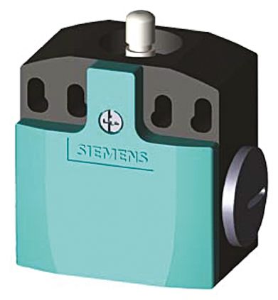 Siemens Interrupteur De Fin De Course 3SE5, Poussoir Arrondi, 2NF/1NO