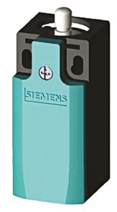 Siemens 3SE5 Rollenstößel, Runder Stößel, 2 Öffner/1 Schließer, Metall Anschluss M20
