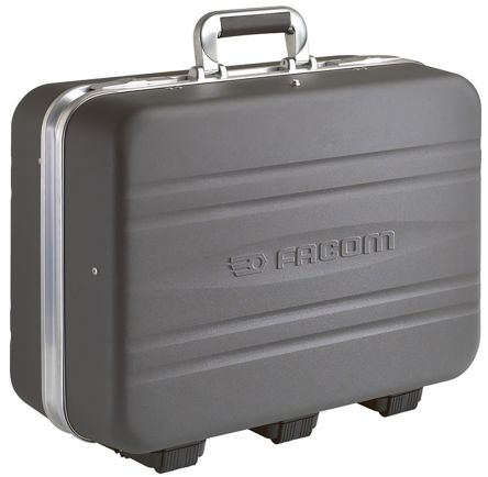 Facom Kunststoff Werkzeugkoffer, L. 486mm B. 430mm H. 205mm, 5.8kg, Schlüssel