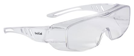 Bolle Overlight Schutzbrille Überbrille Linse Klar, Kratzfest Mit UV-Schutz