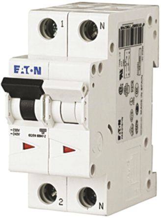 Eaton Moeller MCB Leitungsschutzschalter Typ C 2A 230 → 400V, Abschaltvermögen 6 KA XEffect