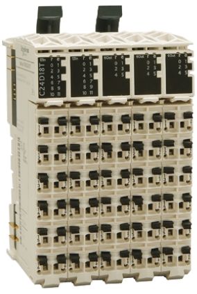 Schneider Electric SPS-E/A Modul Für Modicon LMC058, Modicon M258, 24 X Digital IN / 12 X Relais OUT, 99 X 62,5 X 75 Mm