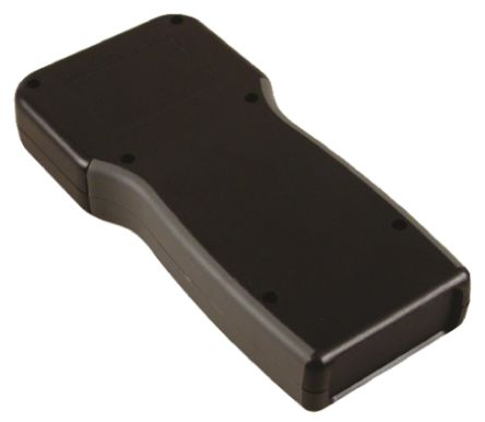 Hammond 1553 Series Black Flame Retardant ABS Handheld Enclosure, IP54, 210 X 100 X 32mm