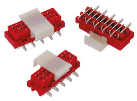 Wurth Elektronik Conector Hembra Para PCB A 90° Serie 6903, De 12 Vías En 2 Filas, Paso 1.27mm, 100 V, 1.5A, Montaje