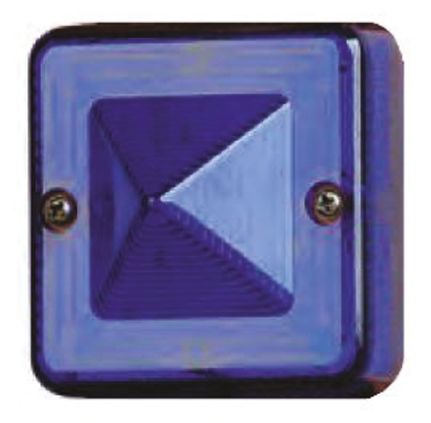 E2s Sonora ST Xenon Signalleuchte Blitz-Licht Blau, 230 V Ac X 86mm