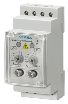 Siemens Überwachungsrelais 5A Verbleibend 30mA