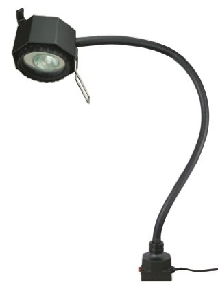 Serious Lámpara Para Maquinaria Halógena, Flexible, 24 V, 50 W, Cable De 2m, IP65