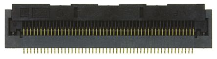 Hirose Conector FPC Hembra A 90° Serie FH28 De 50 Vías, Paso 0.5mm, 1 Fila, Con Bloqueo, Para Soldar