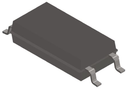 Vishay SMD Optokoppler AC-In / Phototransistor-Out, 4-Pin LSOP, Isolation 5000 V Eff