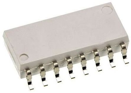 Vishay SMD Quad Optokoppler DC-In / Phototransistor-Out, 16-Pin SOP, Isolation 3750 V Eff.