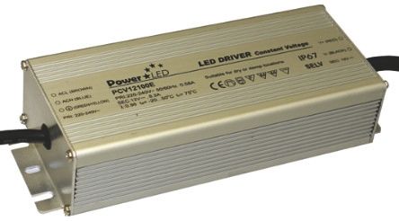 PowerLED LED-Treiber 220 → 240 V Ac LED-Treiber, Ausgang 12V / 8.4A Konstantspannung