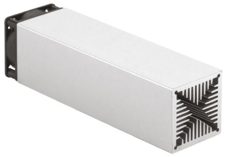 Fischer Elektronik Disipador De Aluminio Natural, 0.5K/W, Dim. 75 X 50 X 50mm, Para Usar Con Aluminio Rectangular