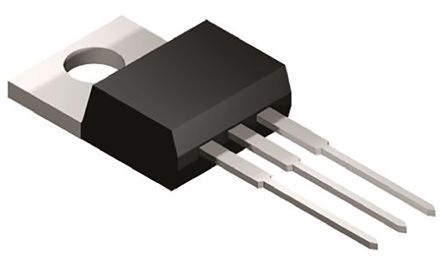 Onsemi Transistor NPN, 3 Pin, TO-220AB, 1 A, 250 V,, Montaggio Su Foro